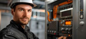 Inspección técnica de gabinete de control eléctrico conforme a que es el RETIE 2024 en instalación industrial