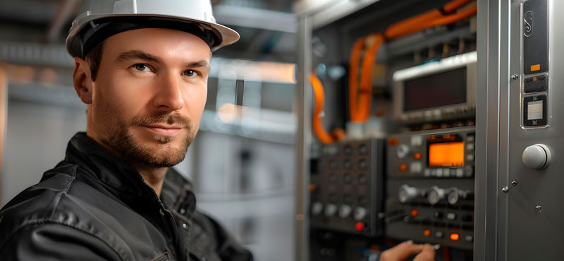 Inspección técnica de gabinete de control eléctrico conforme a que es el RETIE 2024 en instalación industrial